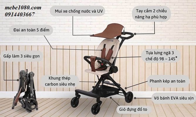 xe đẩy du lịch zaracos aleron 0256 thông số kỹ thuật của xe đẩy du lịch zaracos aleron 0256