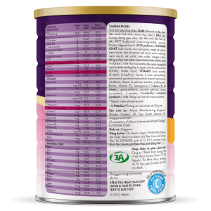 Sữa PediaSure BA 1.6kg ít ngọt cho bé 1-10 tuổi (vị vani)