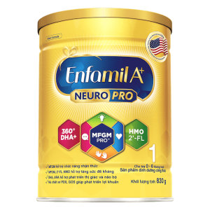 Sữa Enfamil A+ số 1 830g (0-6 tháng)